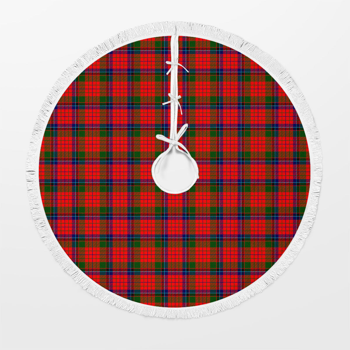 Clan Nicolson Modern Tartan Christmas Tree Skirt IN80 Nicolson Modern Tartan Tartan Christmas   