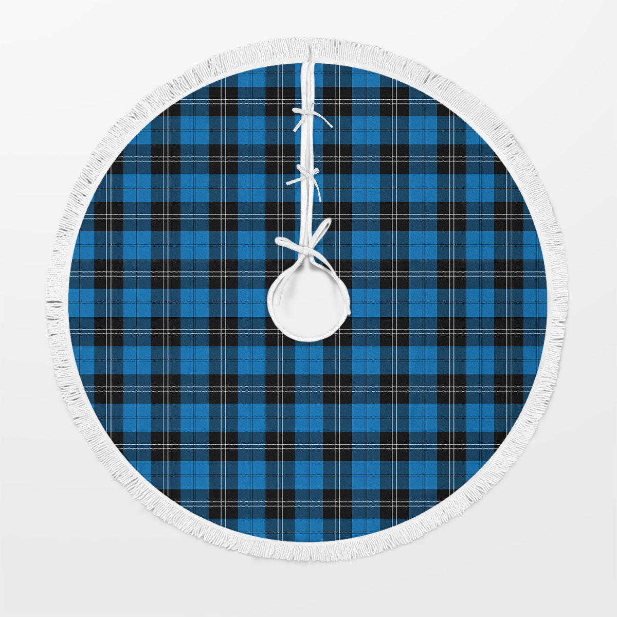 Clan Ramsay Blue Ancient Tartan Christmas Tree Skirt KB59 Ramsay Blue Ancient Tartan Tartan Christmas   