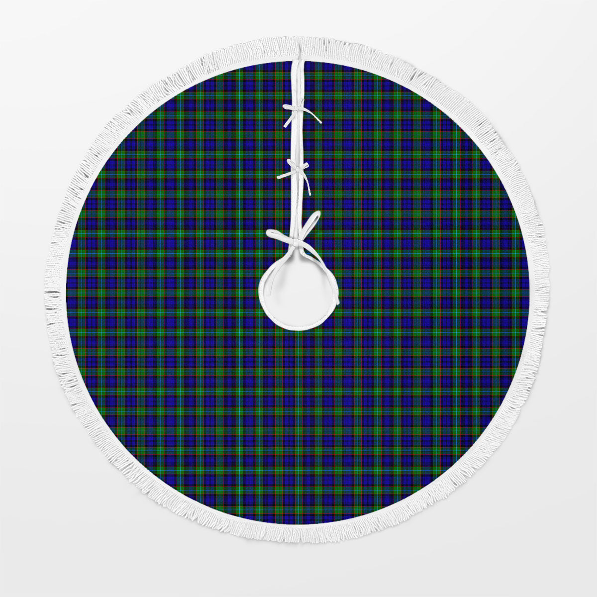 Clan Sempill Modern Tartan Christmas Tree Skirt DS58 Sempill Modern Tartan Tartan Christmas   