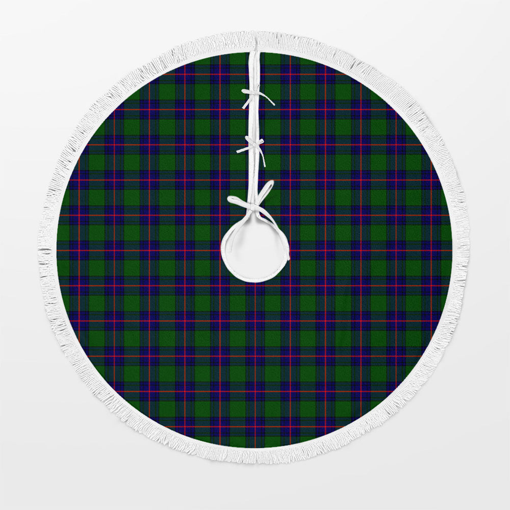 Clan Shaw Modern Tartan Christmas Tree Skirt QW58 Shaw Modern Tartan Tartan Christmas   