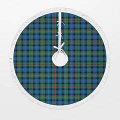 Clan Smith Ancient Tartan Christmas Tree Skirt RE58 Smith Ancient Tartan Tartan Christmas   