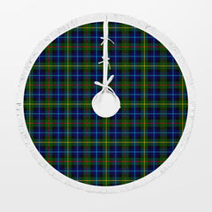 Clan Smith Modern Tartan Christmas Tree Skirt LS50 Smith Modern Tartan Tartan Christmas   