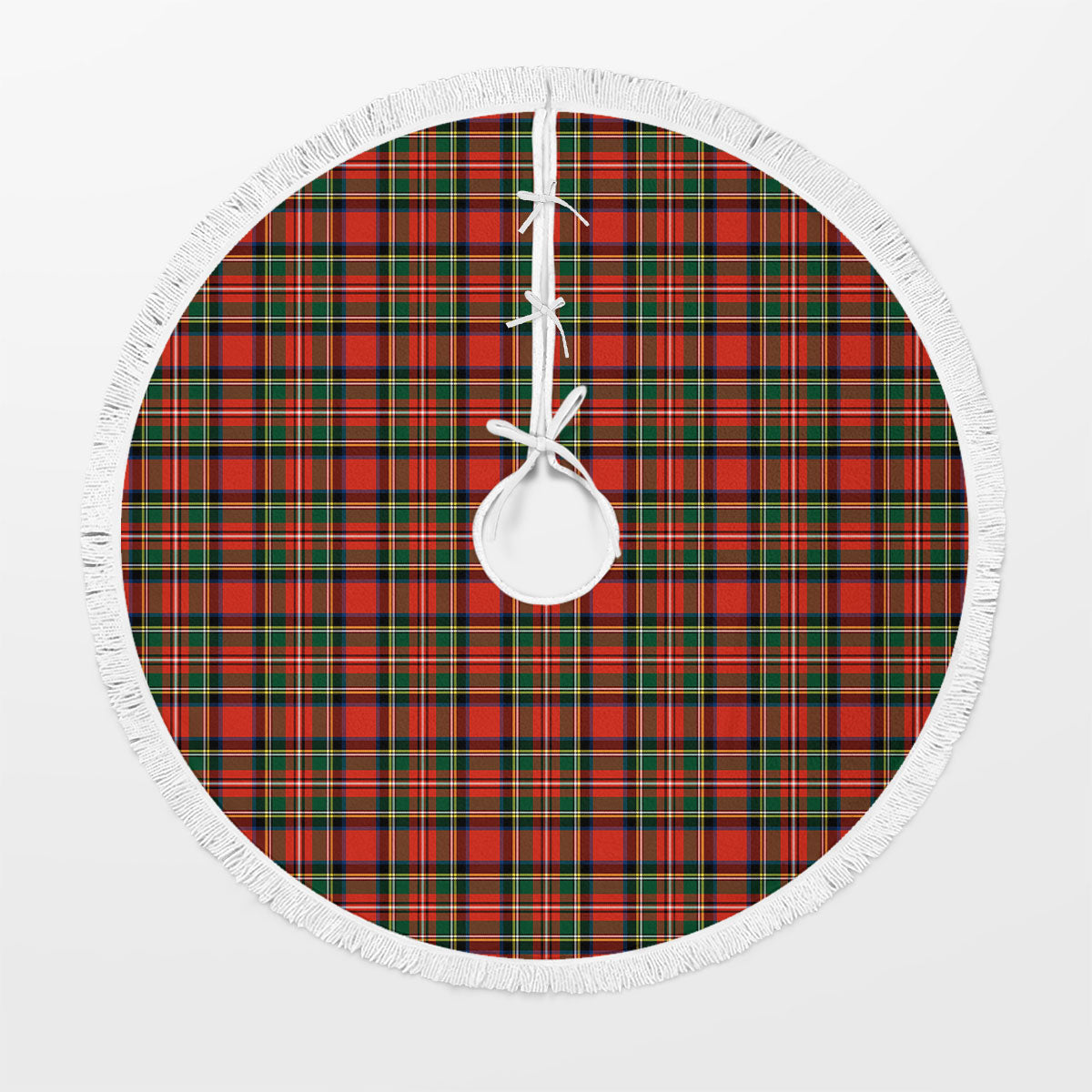 Clan Stewart Royal Modern Tartan Christmas Tree Skirt AD93 Stewart Royal Modern Tartan Tartan Christmas   
