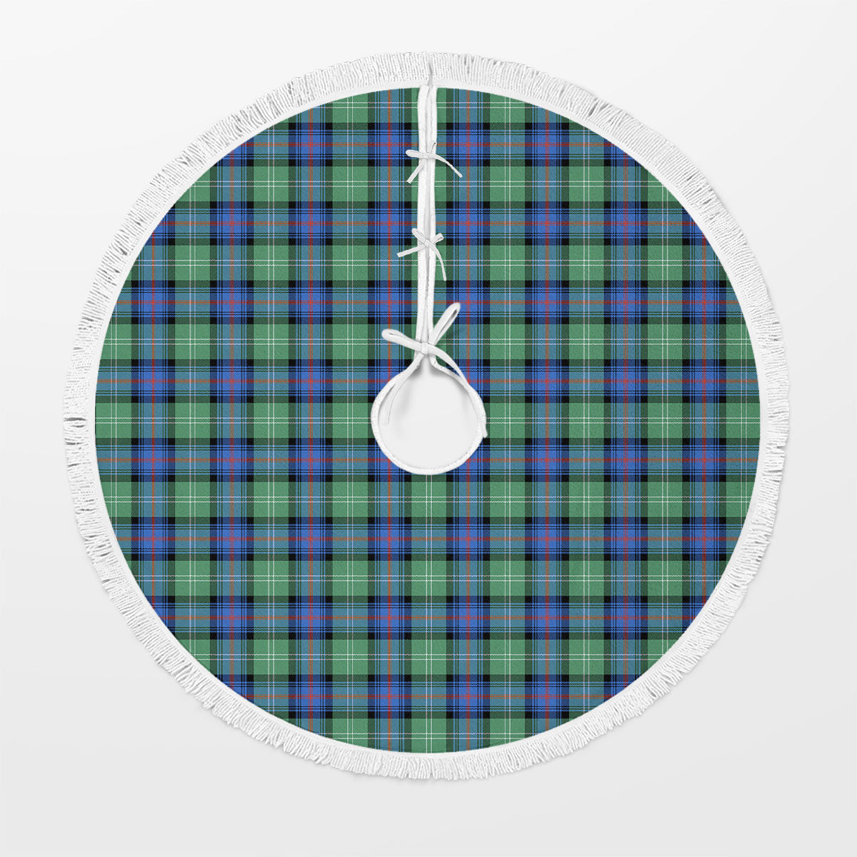 Clan Sutherland Old Ancient Tartan Christmas Tree Skirt VF58 Sutherland Old Ancient Tartan Tartan Christmas   