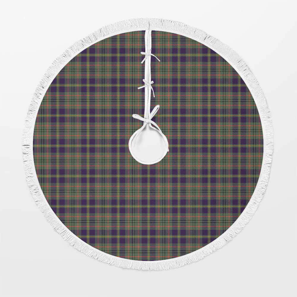 Clan Taylor Weathered Tartan Christmas Tree Skirt YO35 Taylor Weathered Tartan Tartan Christmas   