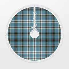 Clan Thomson Blue Tartan Christmas Tree Skirt JB70 Thomson Blue Tartan Tartan Christmas   