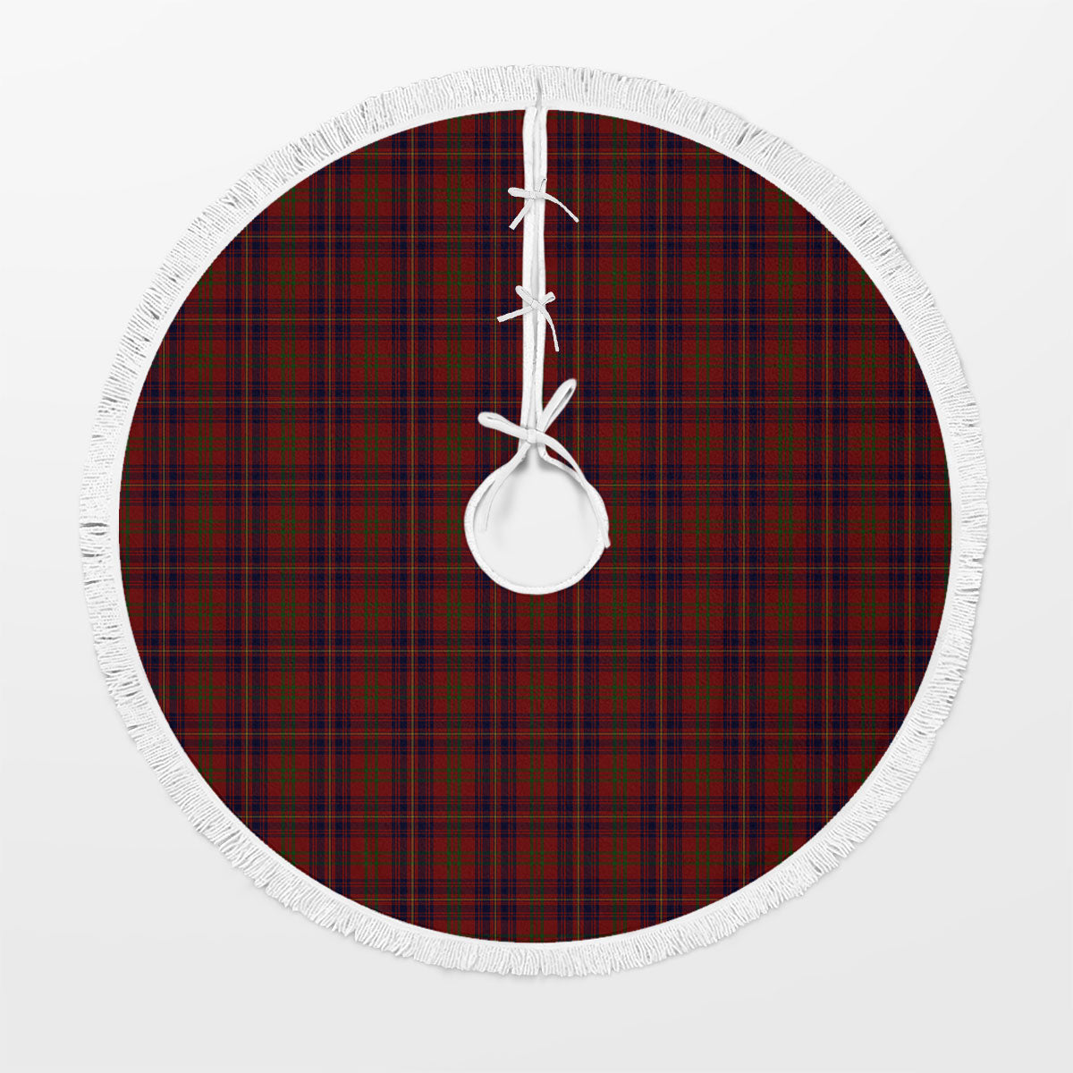 Clan Walker Tartan Christmas Tree Skirt WJ34 Walker Tartan Tartan Christmas   