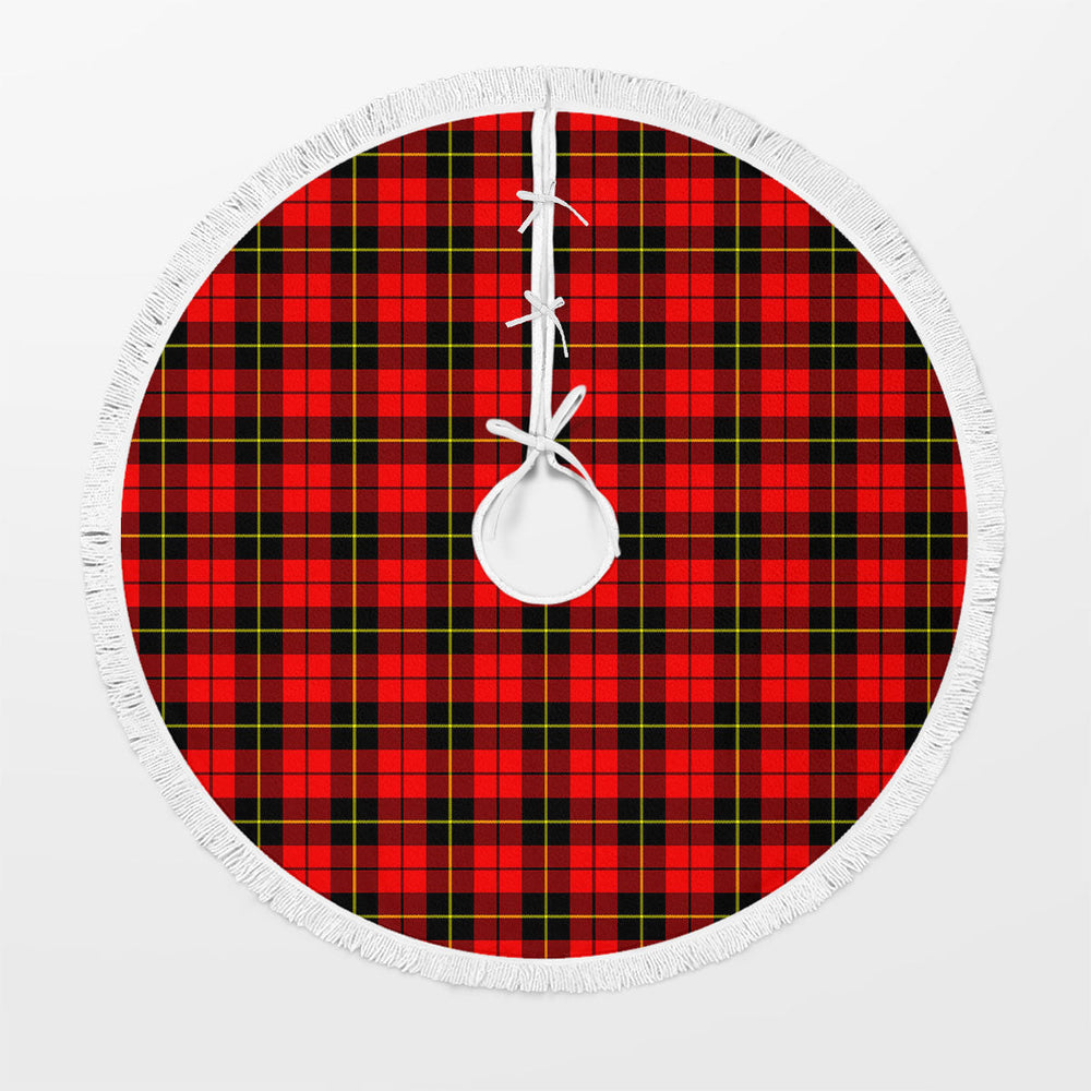 Clan Wallace Hunting Red Tartan Christmas Tree Skirt KP12 Wallace Hunting Red Tartan Tartan Christmas   