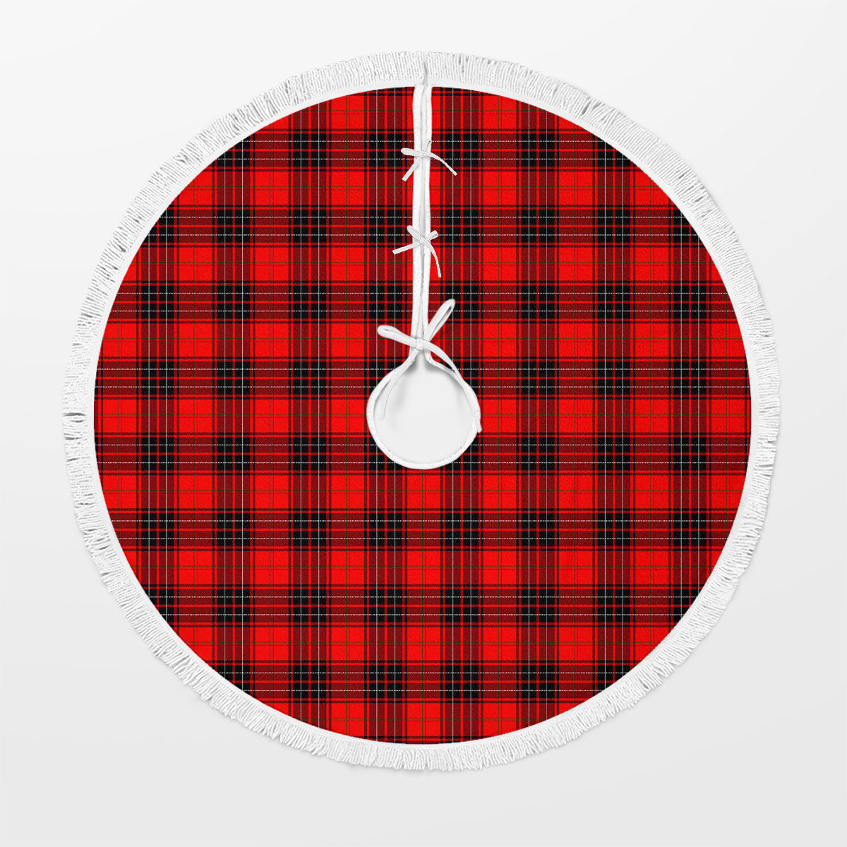 Clan Wemyss Modern Tartan Christmas Tree Skirt SO66 Wemyss Modern Tartan Tartan Christmas   