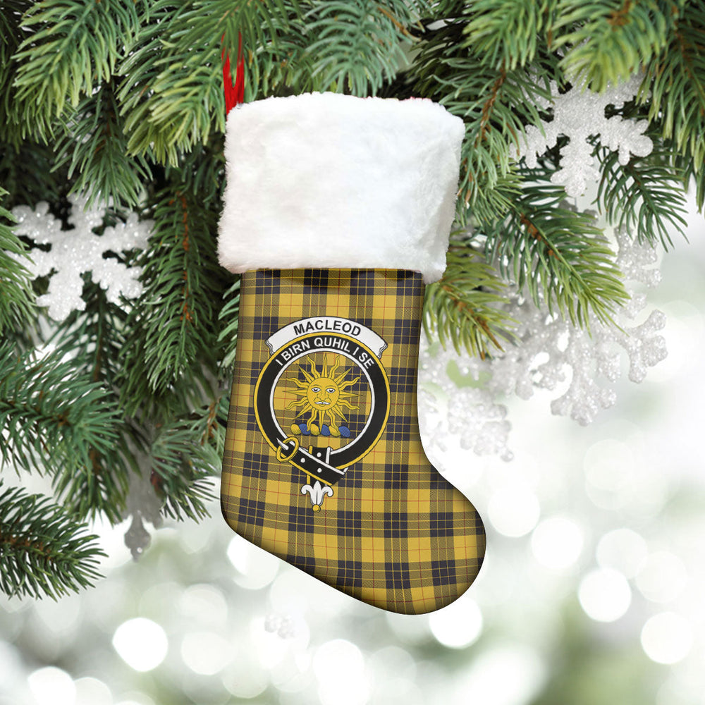 Clan MacLeod of Lewis Ancient Tartan Crest Christmas Stocking WB36 MacLeod of Lewis Ancient Tartan Tartan Stocking   