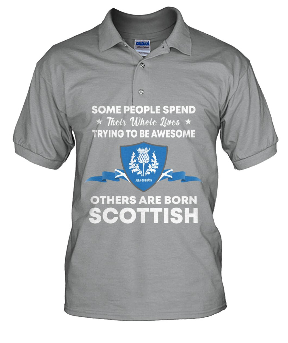 Clan Scottish 2D Polo Shirt - Awesome Scottish Style ZC32 Scottish 2D - Awesome Scottish Style Tartan Polo   