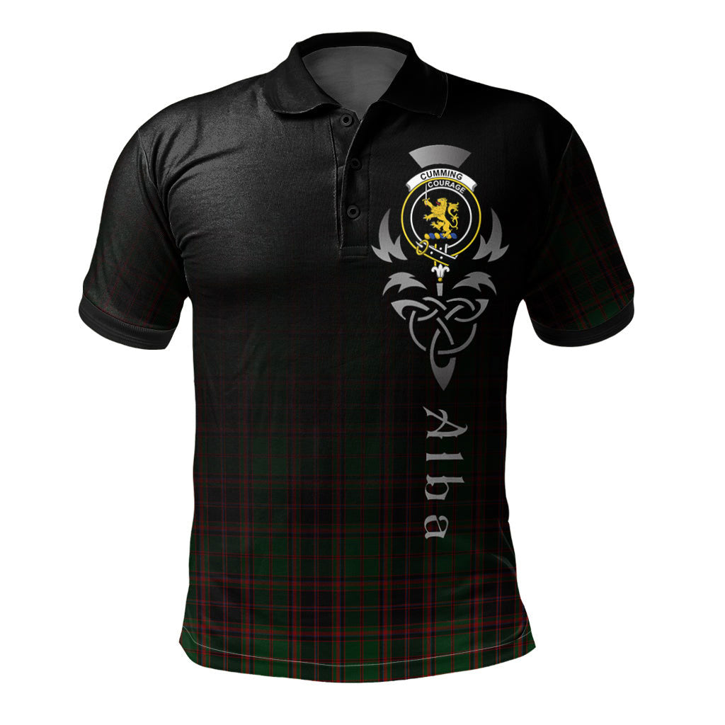 Clan Cumming Buchan Hunting Tartan Polo Shirt - Alba Celtic Style BP43 Cumming Buchan Hunting Tartan Tartan Polo   