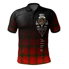 Clan Darroch Tartan Polo Shirt - Alba Celtic Style RF89 Darroch Tartan Tartan Polo   