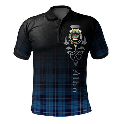Clan Douglas Variation Tartan Polo Shirt - Alba Celtic Style