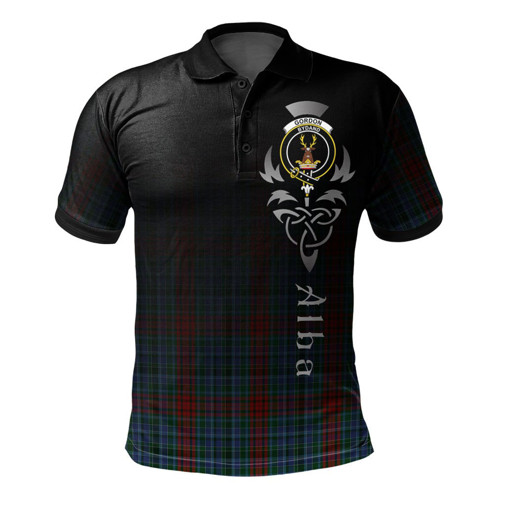 Clan Gordon 03 Tartan Polo Shirt - Alba Celtic Style OA47 Gordon 03 Tartan Tartan Polo   