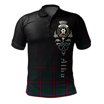 Clan Jardine Dress Tartan Polo Shirt - Alba Celtic Style
