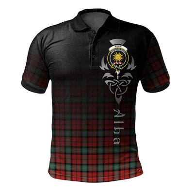 Clan Kerr Ancient Tartan Polo Shirt - Alba Celtic Style