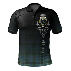 Clan MacInnes Ancient Tartan Polo Shirt - Alba Celtic Style XY81 MacInnes Ancient Tartan Tartan Polo   