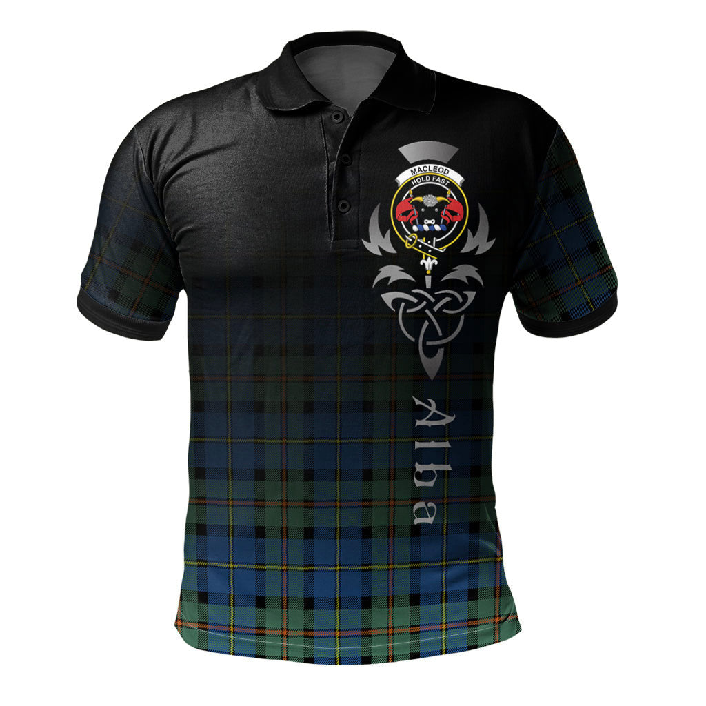 Clan MacLeod of Harris Ancient Tartan Polo Shirt - Alba Celtic Style RP28 MacLeod of Harris Ancient Tartan Tartan Polo   