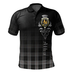Clan MacPherson Dress 01 Tartan Polo Shirt - Alba Celtic Style NO46 MacPherson Dress 01 Tartan Tartan Polo   
