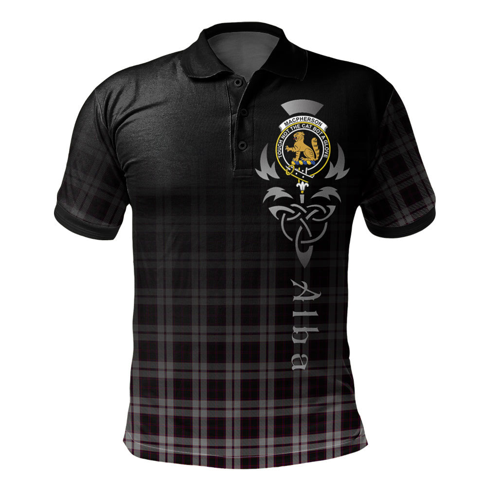 Clan MacPherson of Pitmain Tartan Polo Shirt - Alba Celtic Style YL76 MacPherson of Pitmain Tartan Tartan Polo   