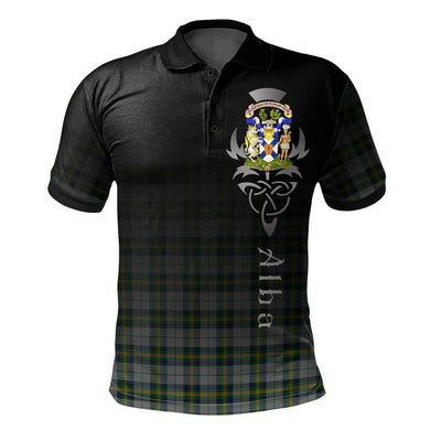 Clan Nova Scotia District Dress 02 Tartan Polo Shirt - Alba Celtic Style FE13