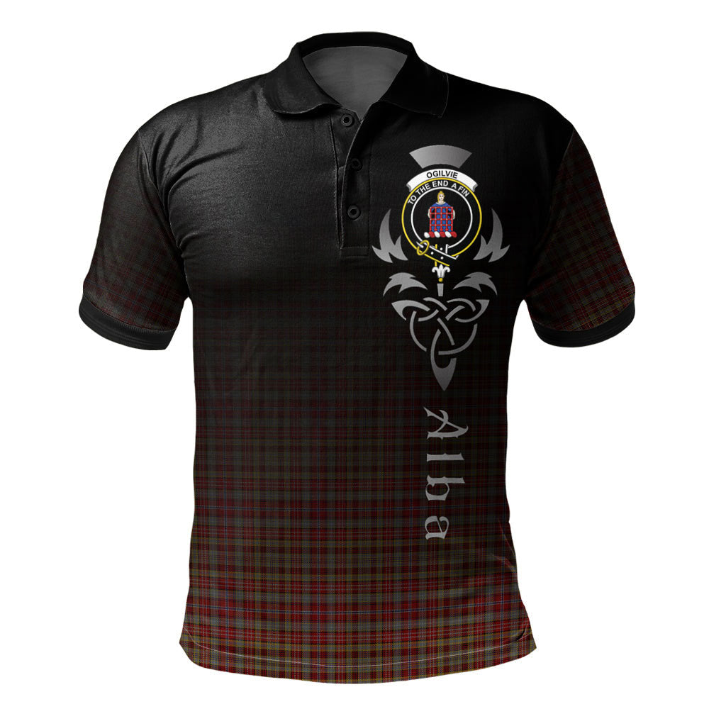 Clan Ogilvie (Ogilvy) 03 Tartan Polo Shirt - Alba Celtic Style KT86 Ogilvie (Ogilvy) 03 Tartan Tartan Polo   