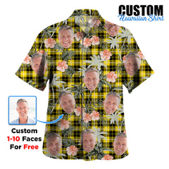 Clan Barclay Dress Modern Tartan Custom Face Hawaiian Shirt – Unisex Gift for Family Members, Summer Party FH63 Barclay Dress Modern Tartan Tartan Hawaii Shirt
