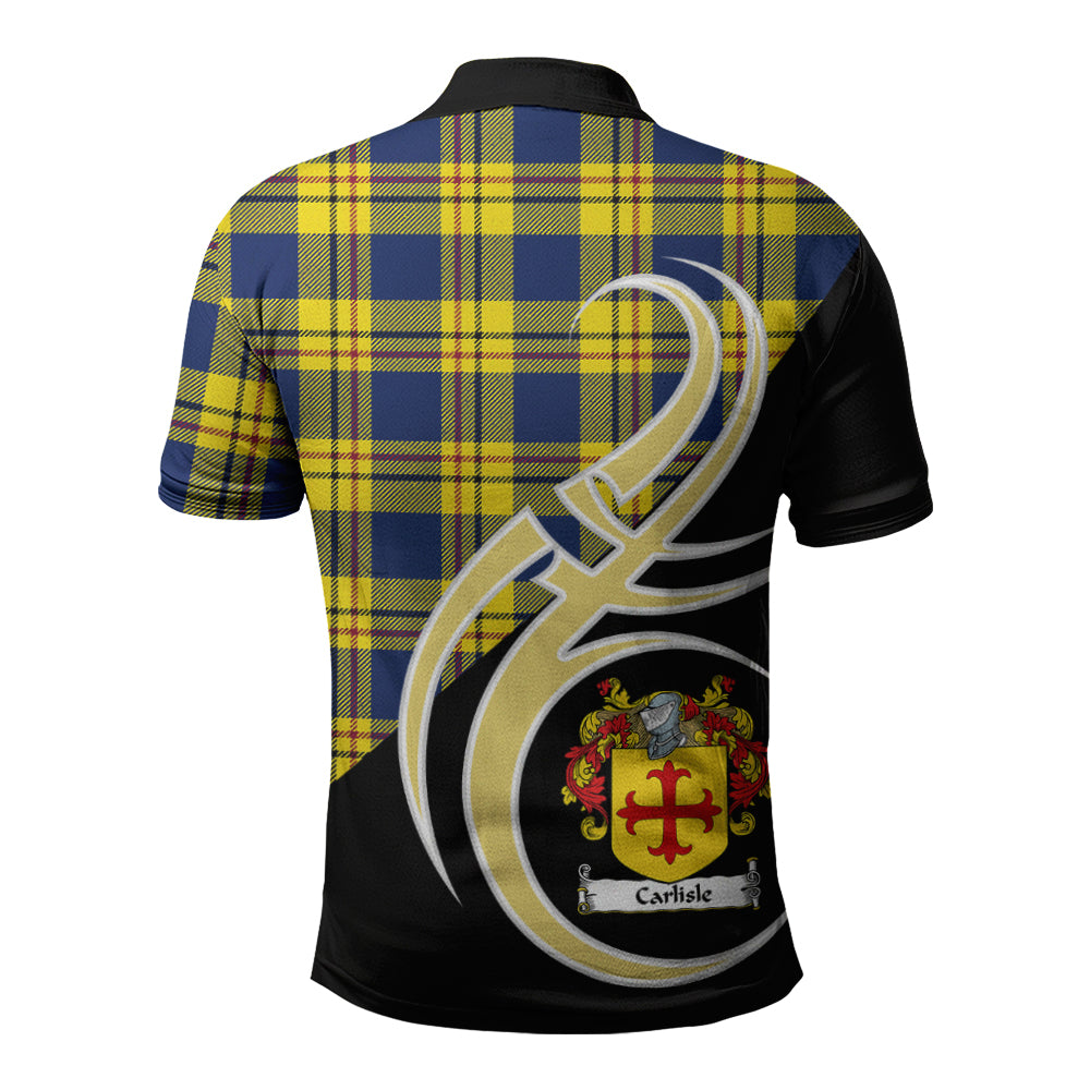Clan Carlisle Tartan Polo Shirt - Believe In Me Style KT51 Carlisle Tartan Tartan Polo   