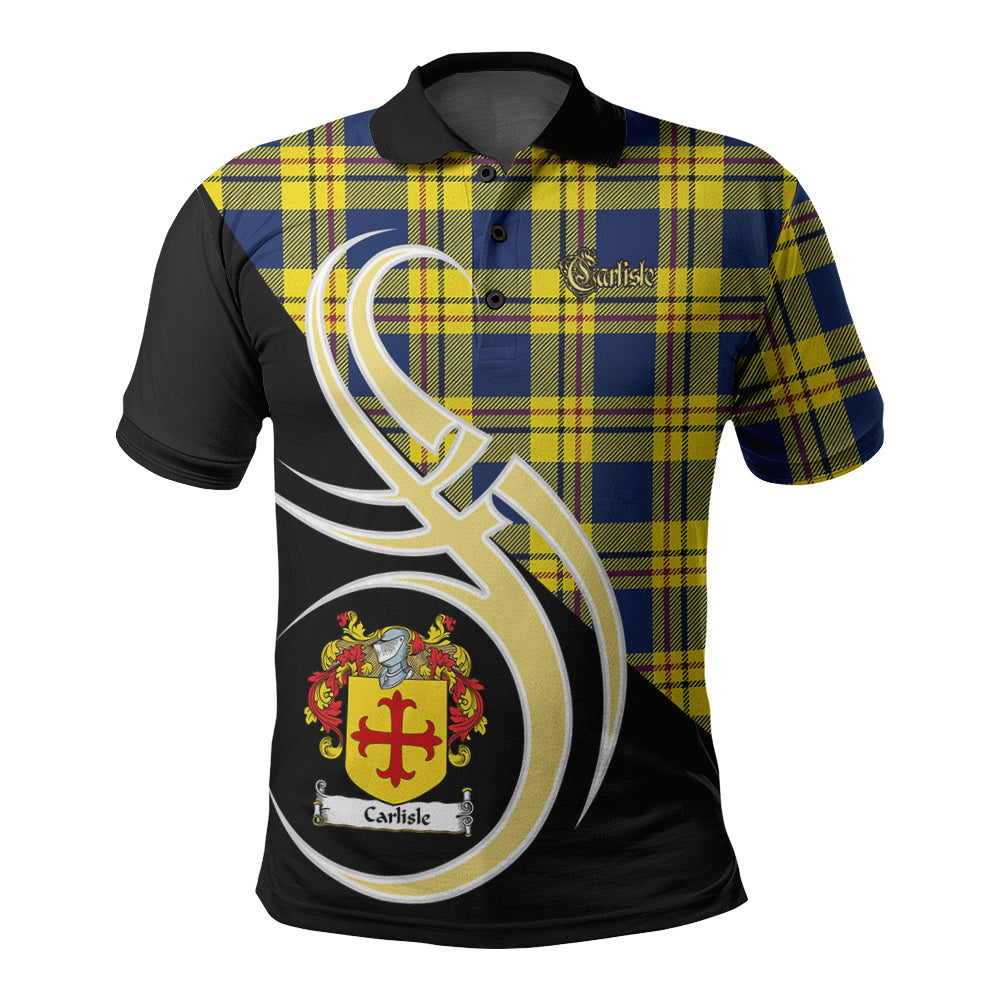 Clan Carlisle Tartan Polo Shirt - Believe In Me Style KT51 Carlisle Tartan Tartan Polo   