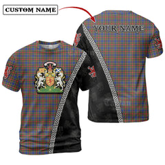 Bethune Tartan Shirt with Scotland Coat of Arms & Custom Name BH53