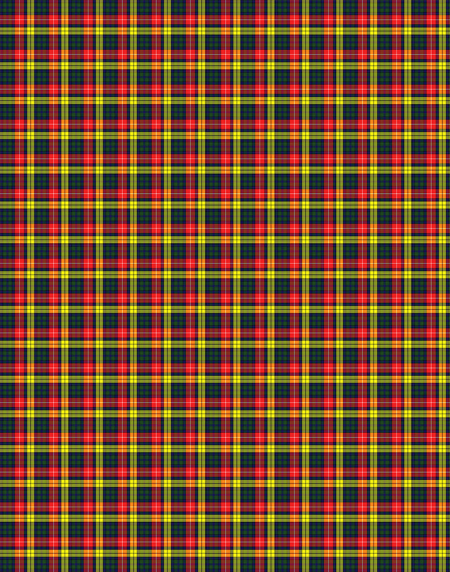 Buchanan tartan swatch
