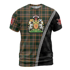 Personalized Clan Buchanan Hunting Tartan Shirt with Scotland Coat of Arms & Custom Name DI54