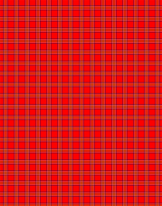 Burnett tartan swatch