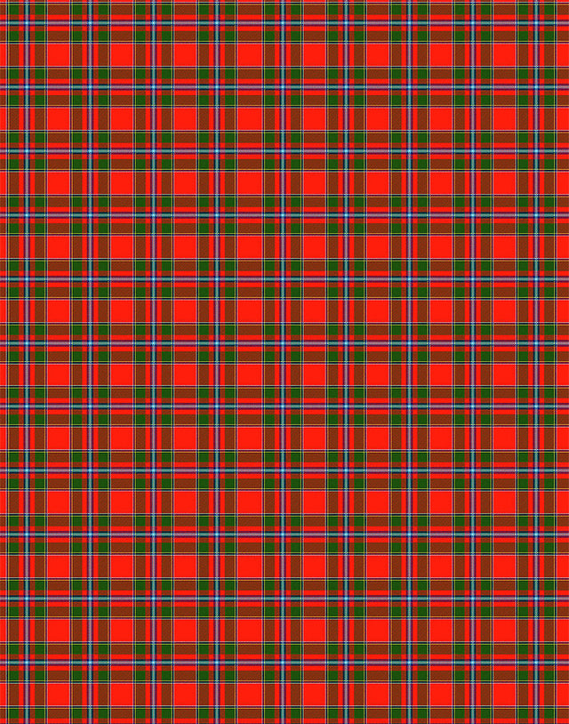 Butter tartan swatch
