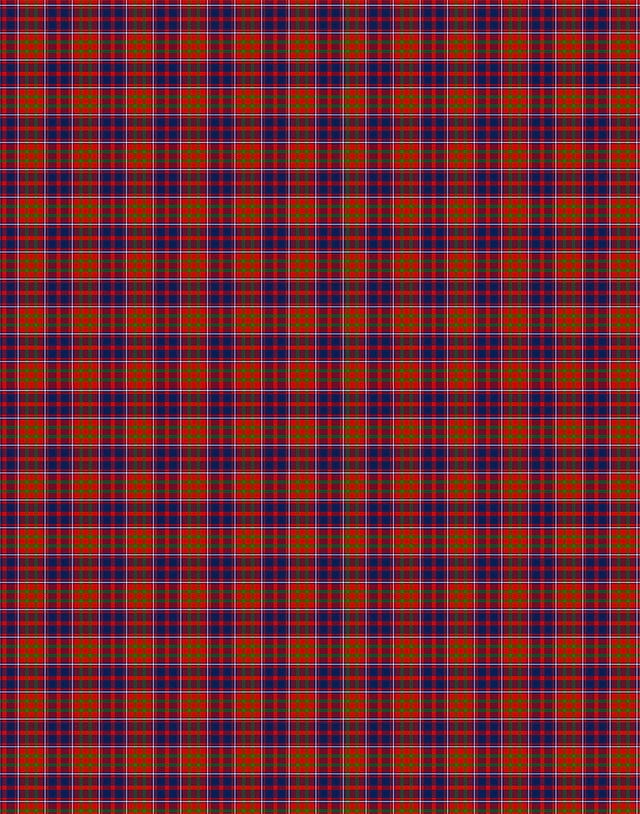 Cameron of Lochiel tartan swatch