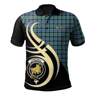 Clan Campbell of Cawdor Ancient Tartan Polo Shirt - Believe In Me Style