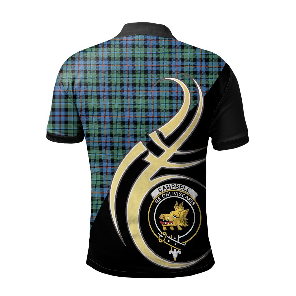 Clan Campbell of Cawdor Ancient Tartan Polo Shirt - Believe In Me Style XI85 Campbell of Cawdor Ancient Tartan Tartan Polo   