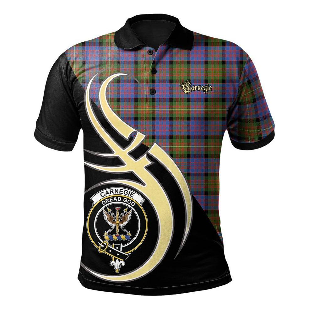 Clan Carnegie Ancient Tartan Polo Shirt - Believe In Me Style ZS53 Carnegie Ancient Tartan Tartan Polo   
