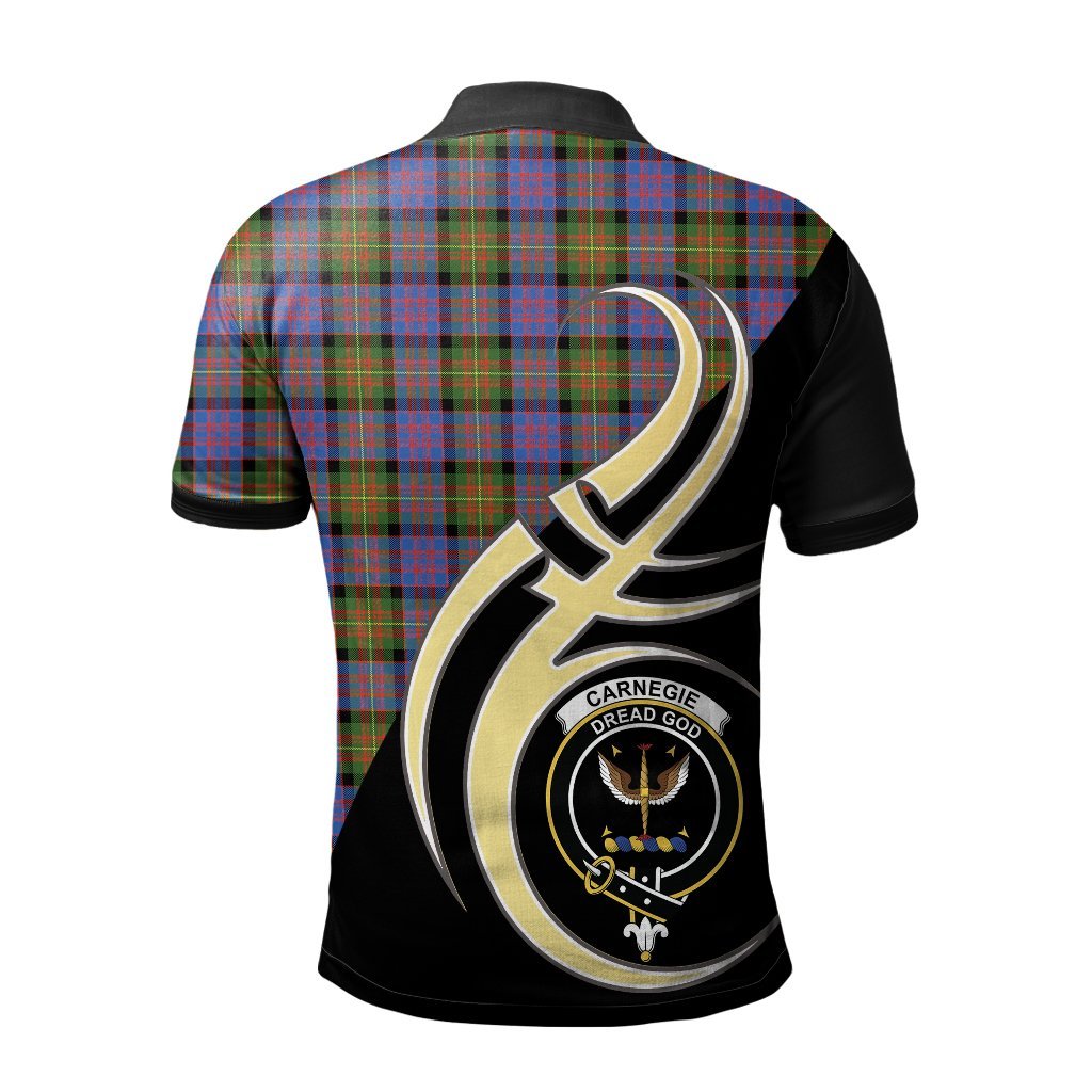 Clan Carnegie Ancient Tartan Polo Shirt - Believe In Me Style ZS53 Carnegie Ancient Tartan Tartan Polo   