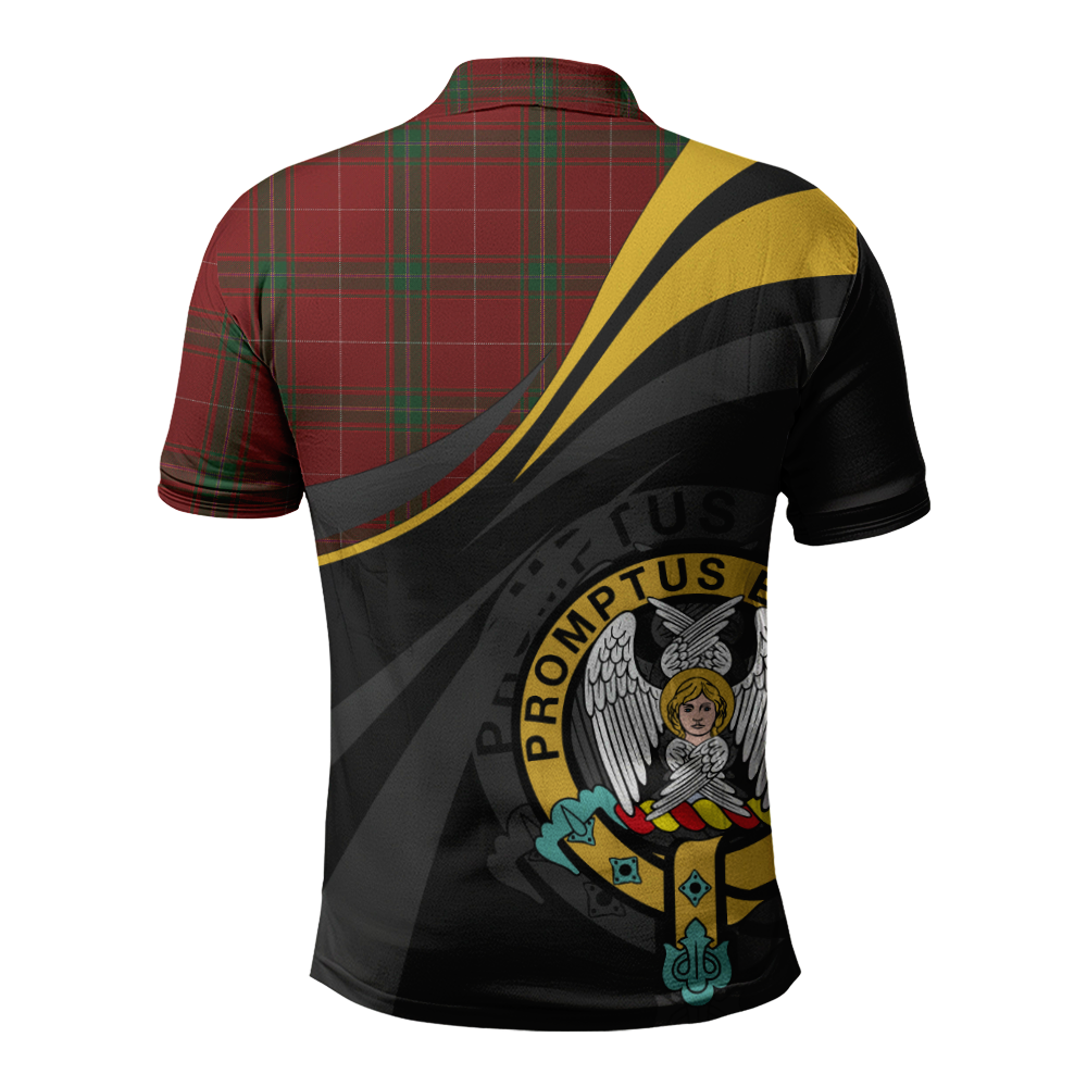 Clan Carruthers Tartan Polo Shirt - Royal Coat Of Arms Style EX35 Carruthers Tartan Tartan Polo   