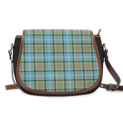 Clan Cathcart Tartan Saddle Handbags