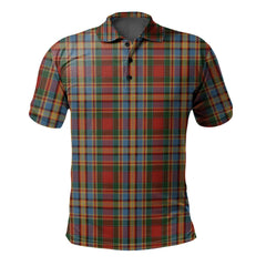 Clan Chatta Tartan Polo Shirt UM95 Chatta Tartan Tartan Polo   