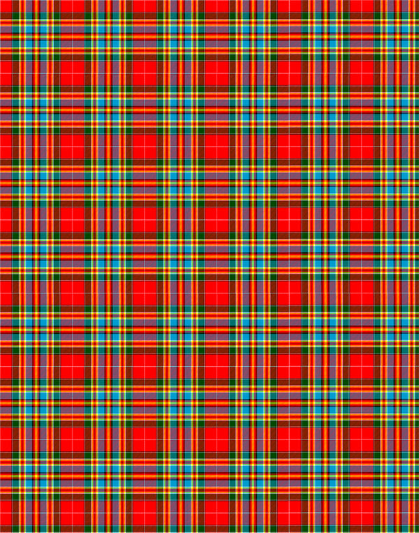 Chattan tartan swatch