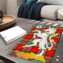 Clan Chattan Tartan Crest Unicorn Scotland Jigsaw Puzzles Gift For Family OG98 Clan Chattan Tartan Today   