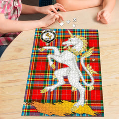 Clan Chattan Tartan Crest Unicorn Scotland Jigsaw Puzzles Gift For Family OG98 Clan Chattan Tartan Today   