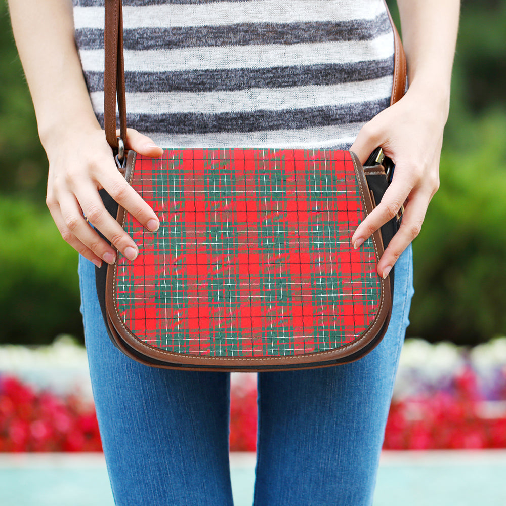 Clan Cheyne Tartan Saddle Handbags NX27 Clan Cheyne Tartan Today   