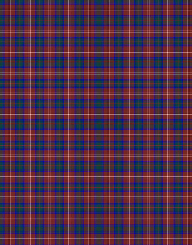 Chisholm tartan swatch
