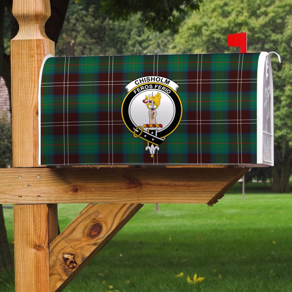 Clan Chisholm Hunting Ancient Tartan Crest Mailbox NV78 Clan Chisholm Tartan Today   