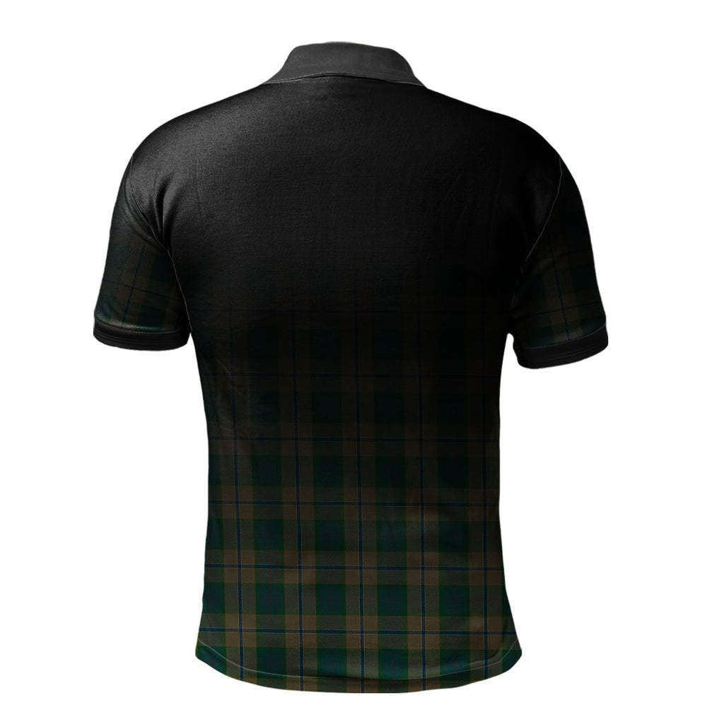 Clan Chisholm Colonial Tartan Polo Shirt - Alba Celtic Style LZ90 Chisholm Colonial Tartan Tartan Polo   